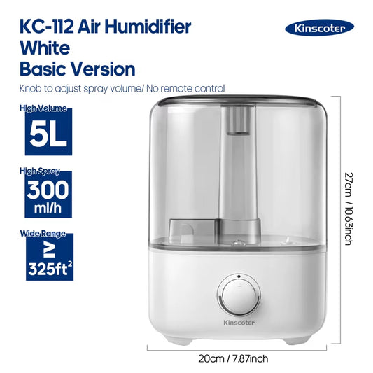 3L Air Humidifier Professional Large Capacity Home Humidifier Plant Mist Aroma Diffuser with Remote Control Timer