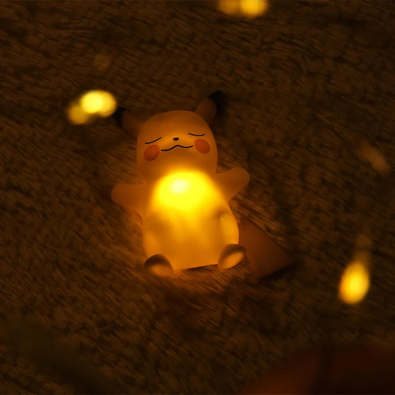 Pikachu Night Light – Glowing Pokémon Vinyl Toy & Cute Bedside Lamp for Kids |